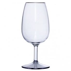 Verre à vin incassable blanc (Tritan)